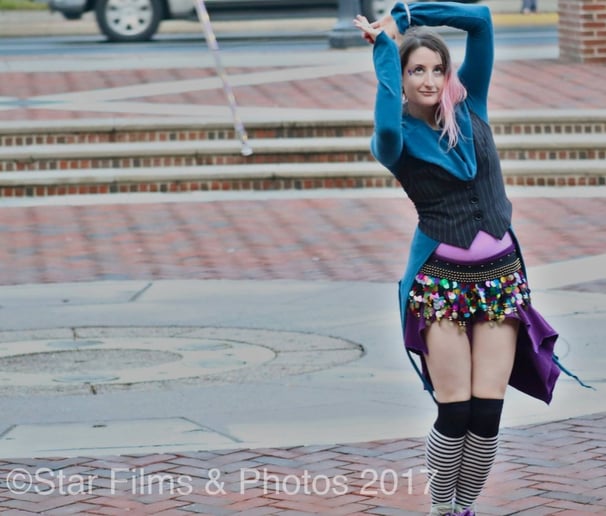 Gallery photo 4 of Pixie Flowess - Fire and Circus Arts