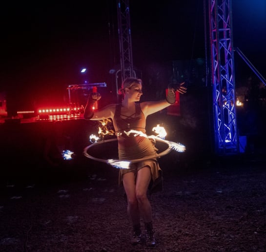 Gallery photo 2 of Pixie Flowess - Fire and Circus Arts
