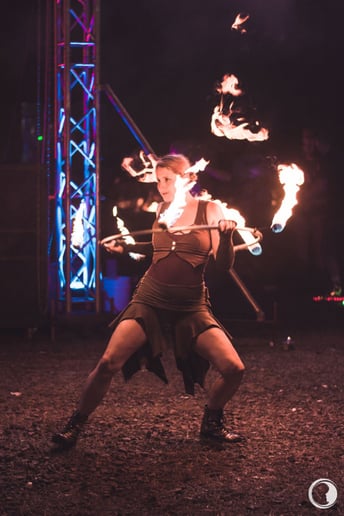 Gallery photo 1 of Pixie Flowess - Fire and Circus Arts