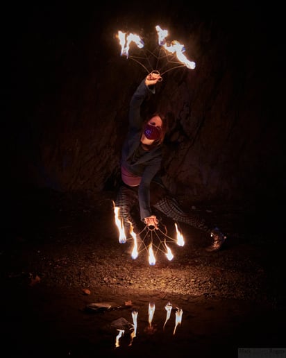 Gallery photo 7 of Pixie Flowess - Fire and Circus Arts