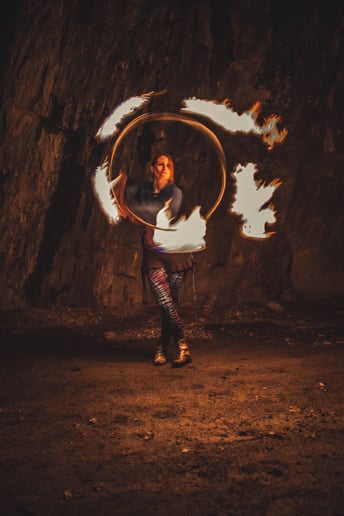 Gallery photo 9 of Pixie Flowess - Fire and Circus Arts