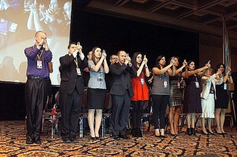 Gallery photo 9 of Multimedia Stage Hypnotist Experience