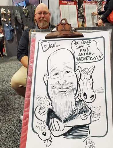 Gallery photo 6 of Music City Caricatures