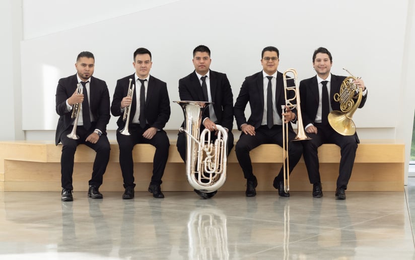 Gallery photo 1 of The Gold Brass Quintet