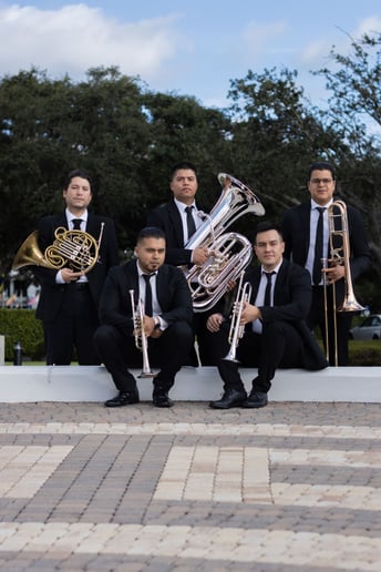 Gallery photo 2 of The Gold Brass Quintet