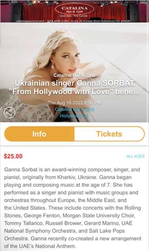Gallery photo 8 of Music by Ganna Sorbat