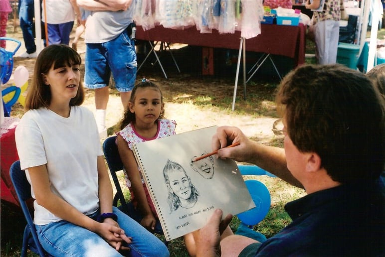 Gallery photo 1 of Larry Whitler - Quick Sketch Artist