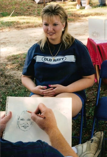 Gallery photo 2 of Larry Whitler - Quick Sketch Artist