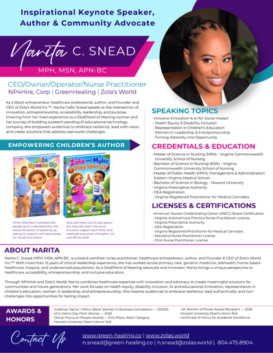 Gallery photo 2 of Narita Snead | Inclusive Innovation