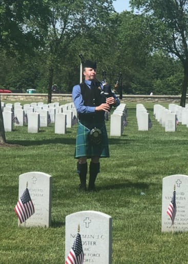 Gallery photo 1 of Nathan Wilds Bagpiper