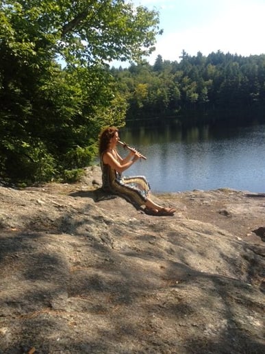 Gallery photo 3 of Native American Flute Performer