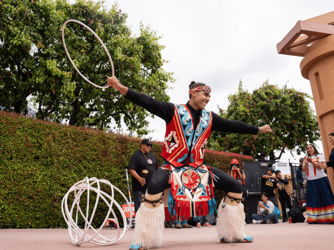 Gallery photo 1 of World Renowned Native American Hoop Dancer