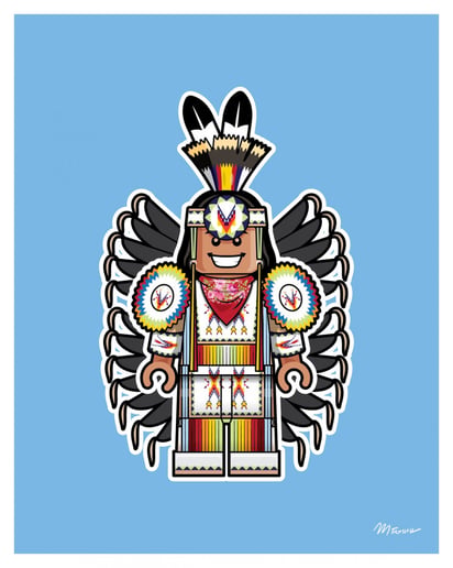 Gallery photo 7 of Native American professional dancing
