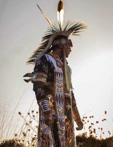 Gallery photo 6 of Native American professional dancing