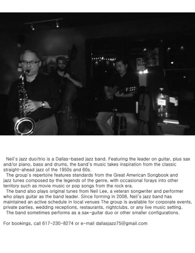Gallery photo 2 of Neil's Band