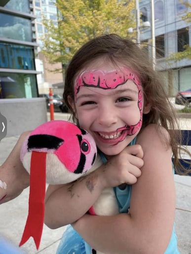 Gallery photo 2 of Nerdy Bird Face Paint