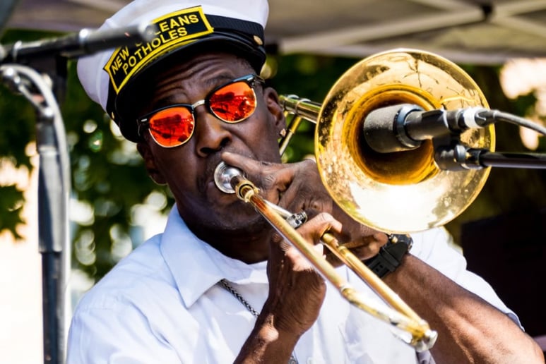 Gallery photo 21 of New Orleans Potholes Brass Band