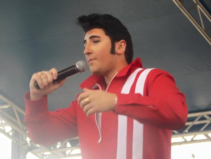 Gallery photo 5 of Nick Mischissin as Elvis