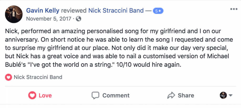 Gallery photo 14 of Nick Straccini Band