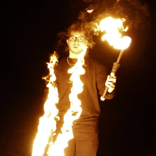 Gallery photo 3 of Circus Juggler, LED & Street & Flow & Fire Performer, Magician