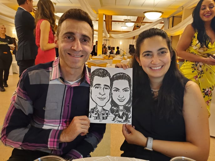 Gallery photo 7 of Noa's Art Caricatures