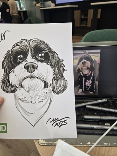 Gallery photo 9 of Noa's Art Caricatures
