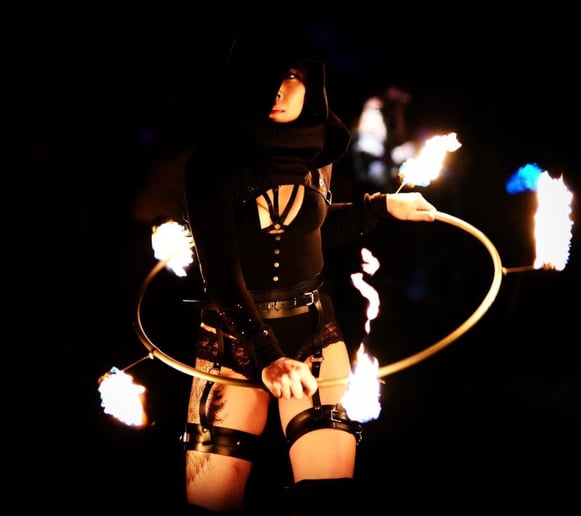 Gallery photo 5 of Nocturna Nyxen Fire Show