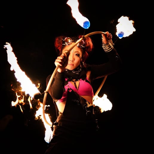 Gallery photo 6 of Nocturna Nyxen Fire Show