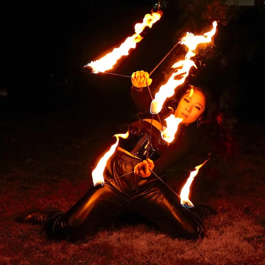 Gallery photo 7 of Nocturna Nyxen Fire Show
