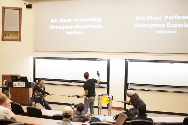 Gallery photo 2 of Motivational Performing Strongman Eric Moss