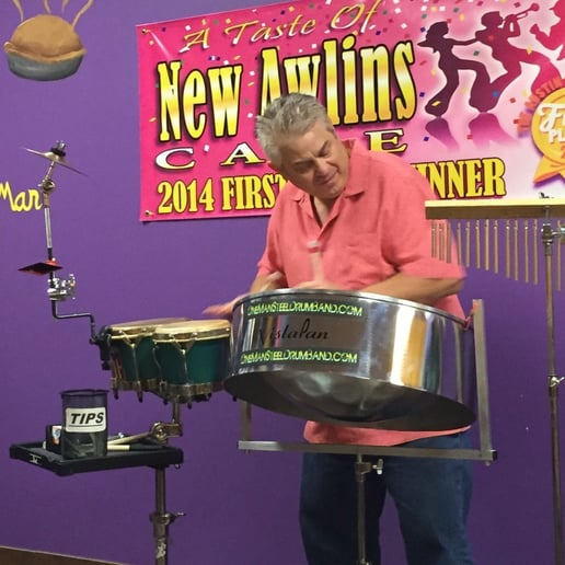 Gallery photo 9 of One Man Steel Drum Band
