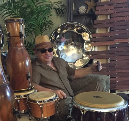 Gallery photo 1 of One Man Steel Drum Band