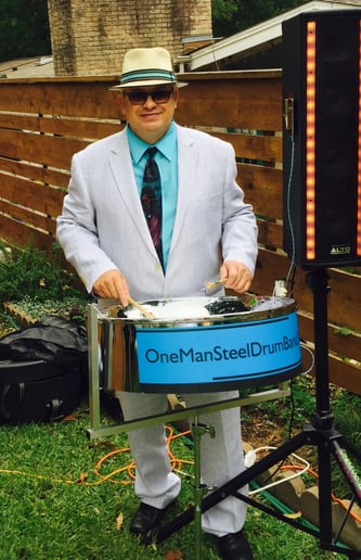 Gallery photo 5 of One Man Steel Drum Band