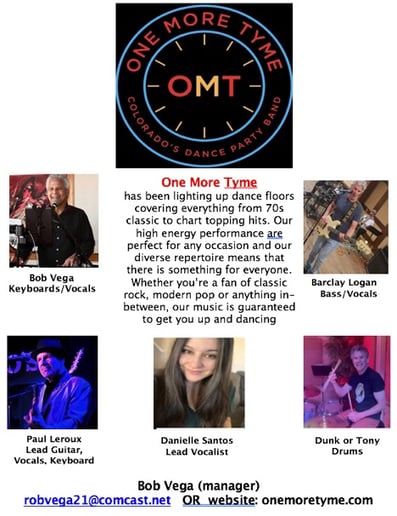 Gallery photo 1 of One More Tyme Band