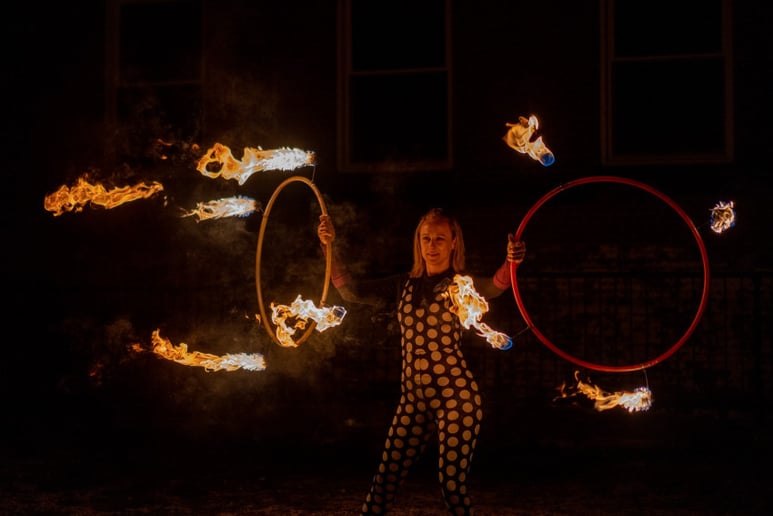 Gallery photo 2 of One Woman Fire Show