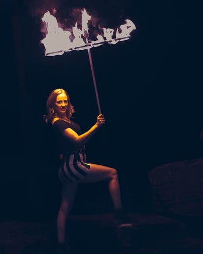 Gallery photo 4 of One Woman Fire Show