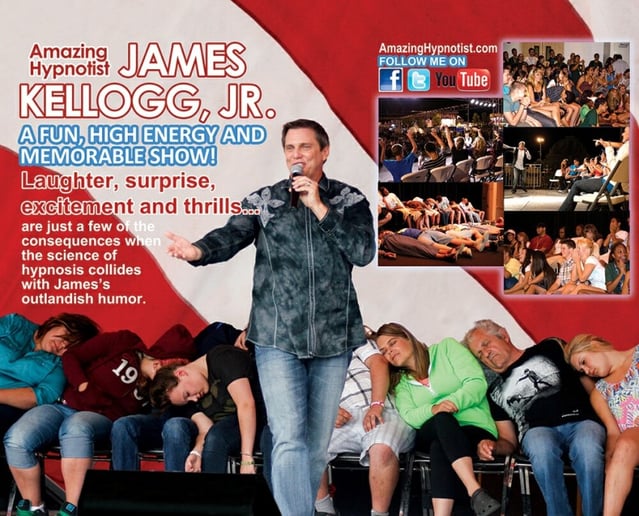 Gallery photo 5 of Amazing Hypnotist James Kellogg, Jr. ™