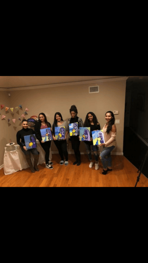 Gallery photo 3 of Paint night
