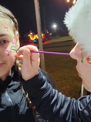 Gallery photo 2 of Painted Magnolia Face Painting by Kris
