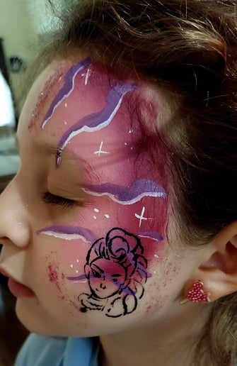 Gallery photo 4 of Painted Magnolia Face Painting by Kris