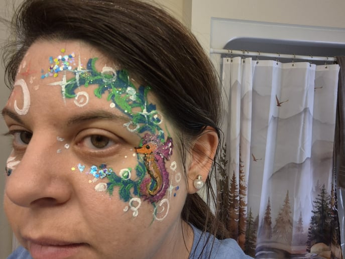 Gallery photo 10 of Painted Magnolia Face Painting by Kris