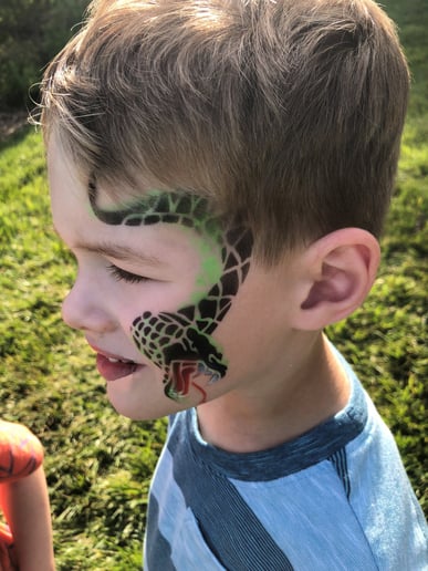 Gallery photo 5 of Water Proof Face Painting