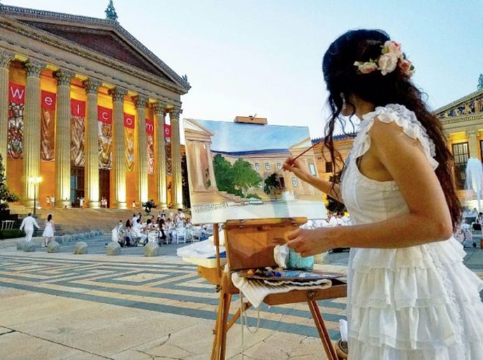 Gallery photo 1 of Elegant Philadelphia Party Sketches