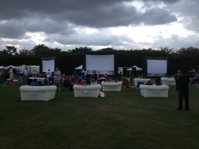 Gallery photo 10 of Palm Beach Outdoor Cinema Events
