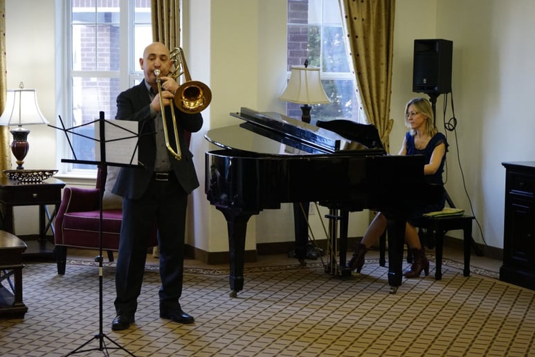 Gallery photo 3 of Pan Flute, Saxophone,Trombone,Piano