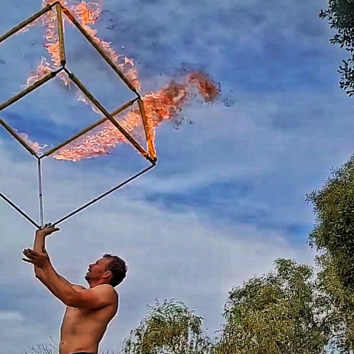Gallery photo 3 of Fire Performer Acrobat