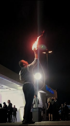 Gallery photo 4 of Fire Performer Acrobat