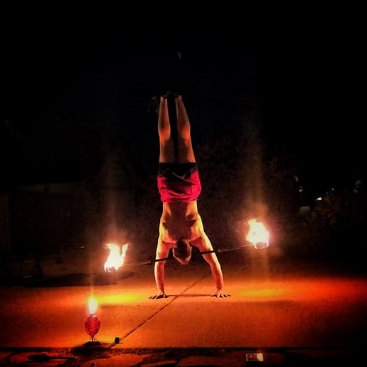 Gallery photo 5 of Fire Performer Acrobat