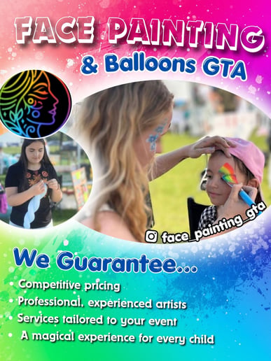 Gallery photo 1 of Face Painting and Balloons GTA