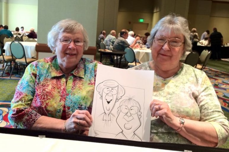 Gallery photo 3 of Party Caricature